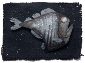 Deep Sea Hatchetfish Illustration by Miki Sato