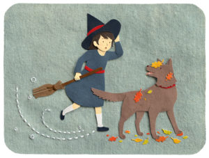 Little Witch Illustration by Miki Sato
